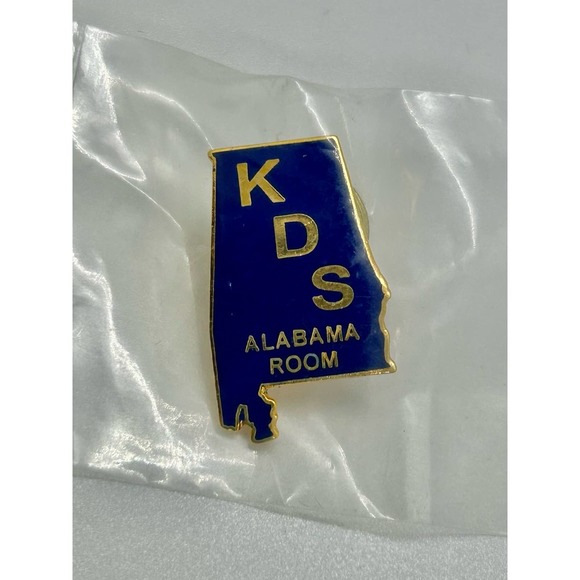 NEW Daughters of the Revolution Alabama Room K.D.S School Paragon Vintage Pin - Picture 1 of 6